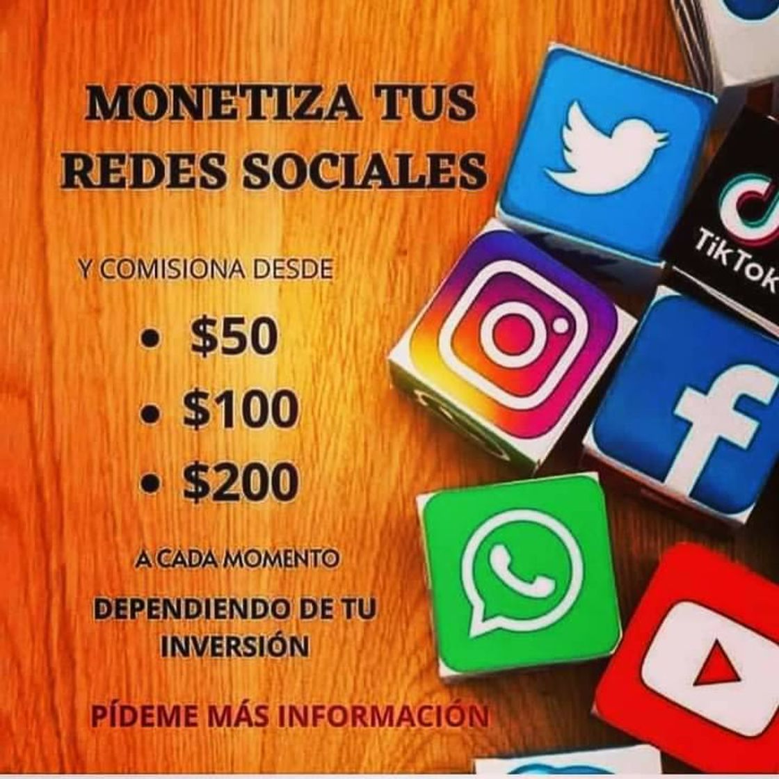 Moda Monetiza tus #redesociales que esperas!!! ✌️😉 Más informaci