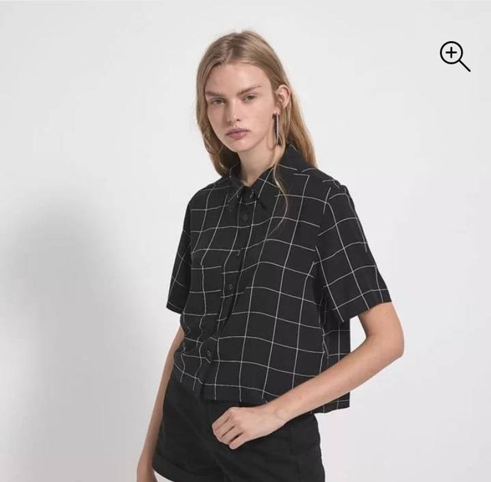 Fashion Camisa quadriculada