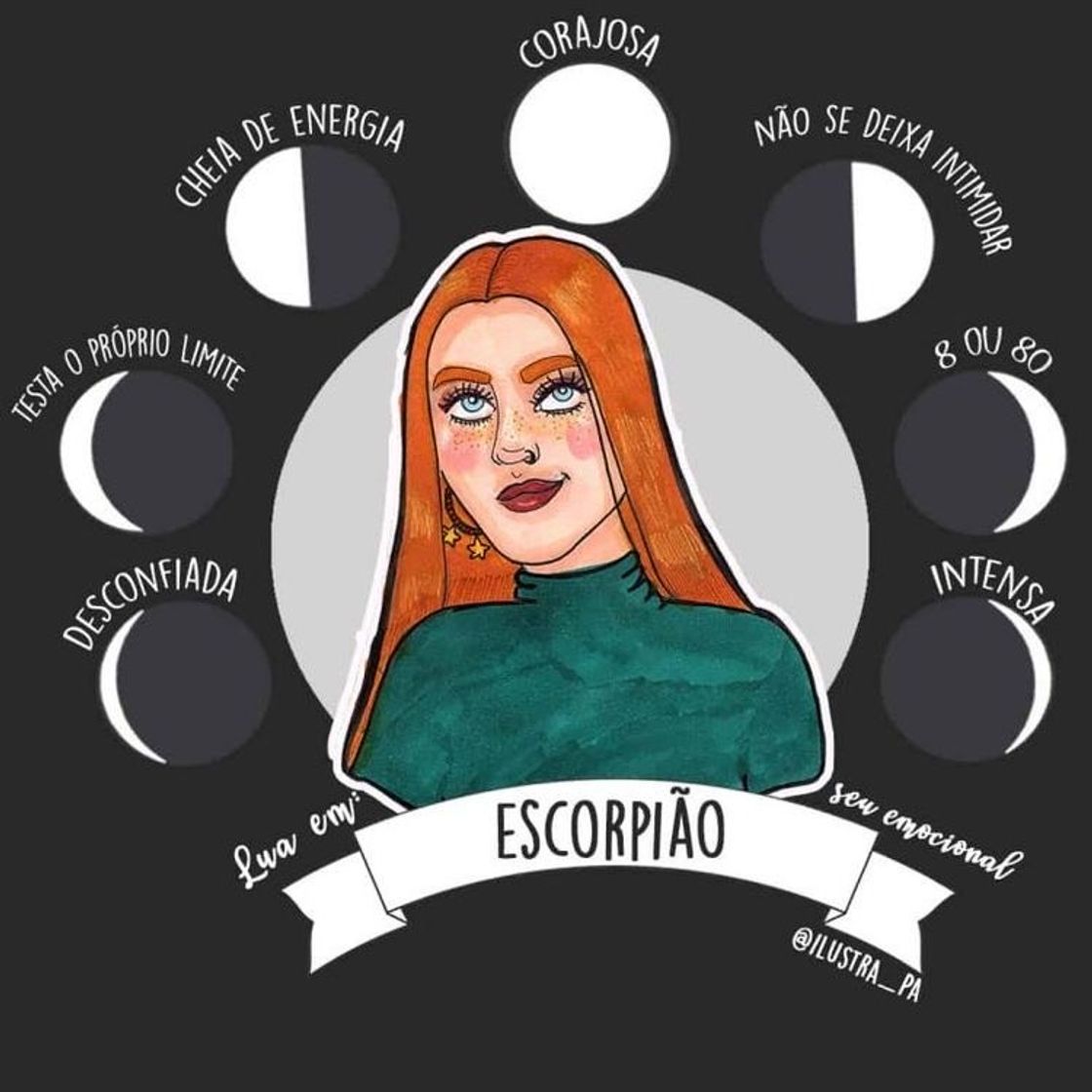 Fashion Signo de escorpião 