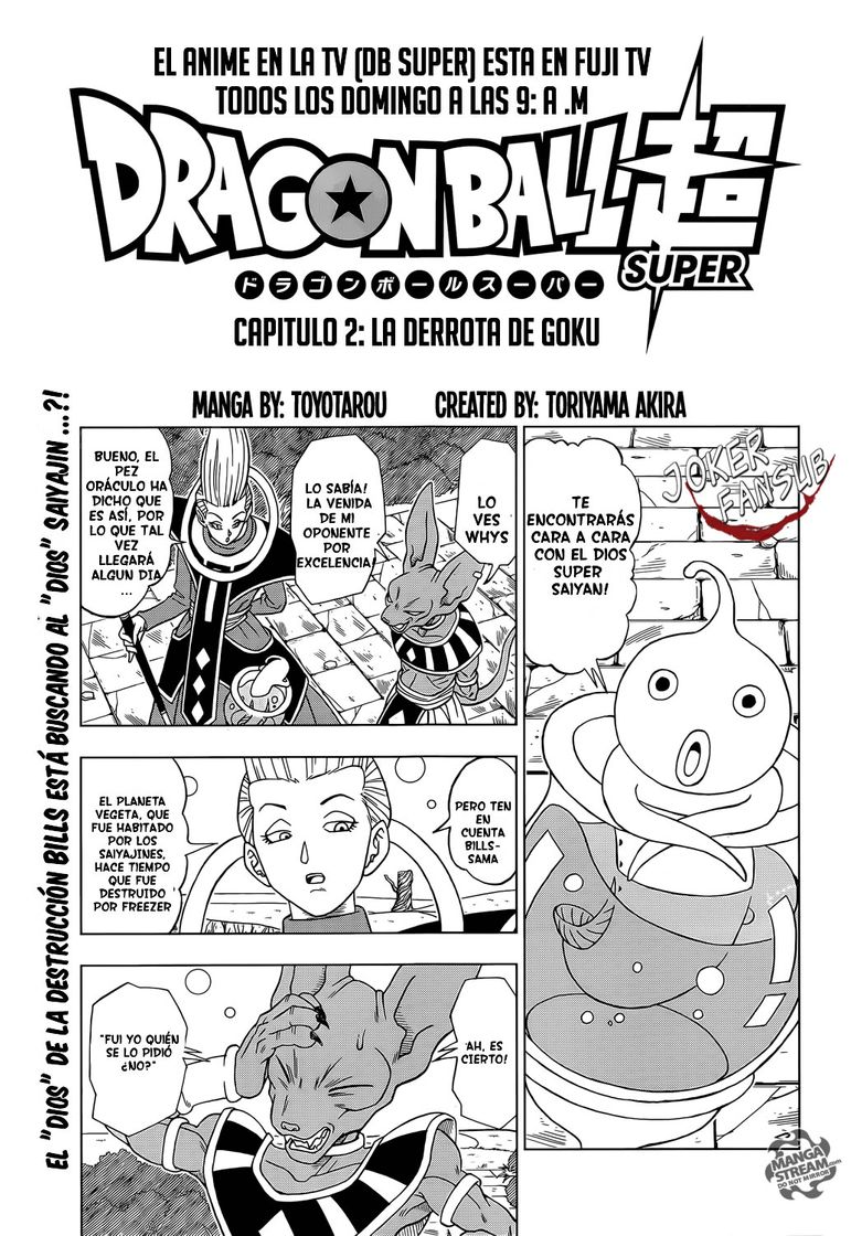 Moda DRAGON BALL SUPER MANGA 2 ESPAÑOL 