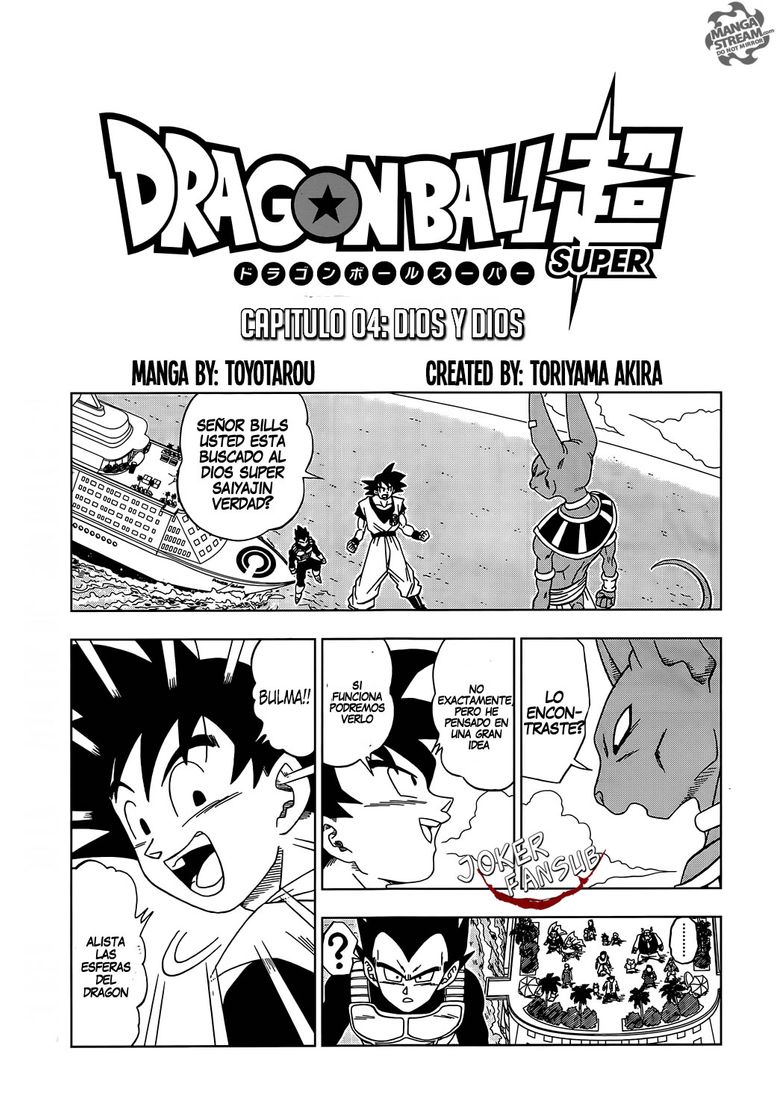 Fashion DRAGON BALL SUPER MANGA 4 ESPAÑOL