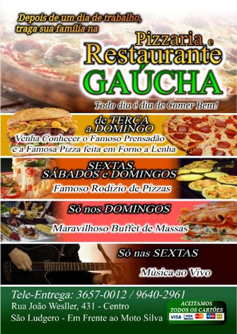 Restaurantes Pizzaria do gaúcho