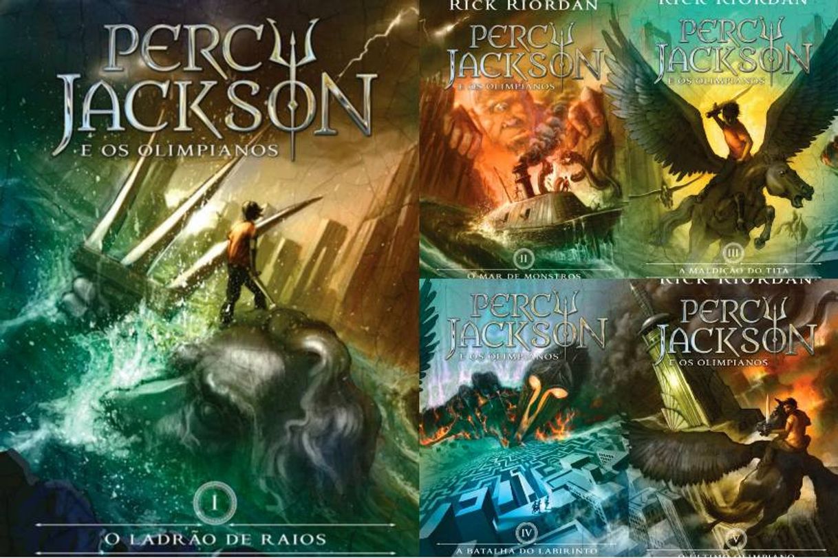 Libro Série Percy Jackson e os Olímpianos