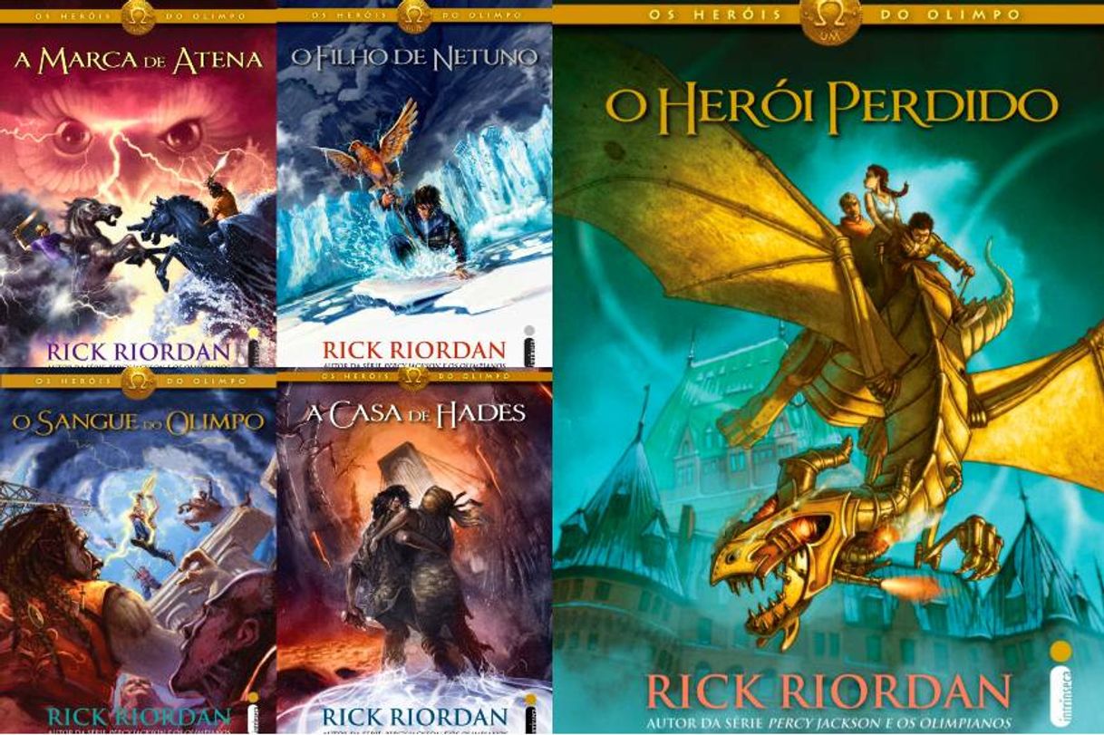 Book Heróis do Olimpo by Rick Riordan