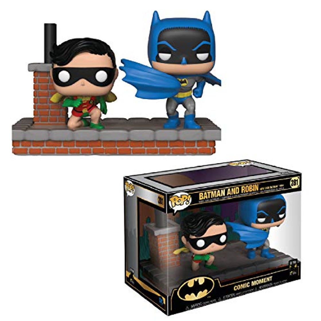 Juego Funko- Pop Vinyl: Comic Moment 80th: Look Batman and Robin