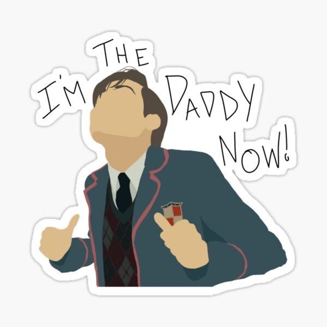 Serie umbrella academy sticker 