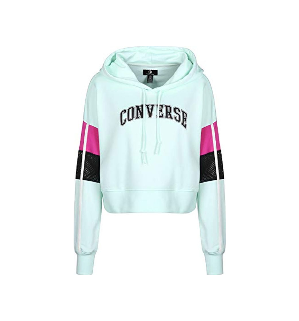 Fashion Converse BBall Mashup Mid W Sudadera con Capucha Blue