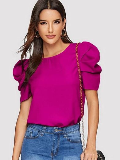 Blusa rosa lindíssima