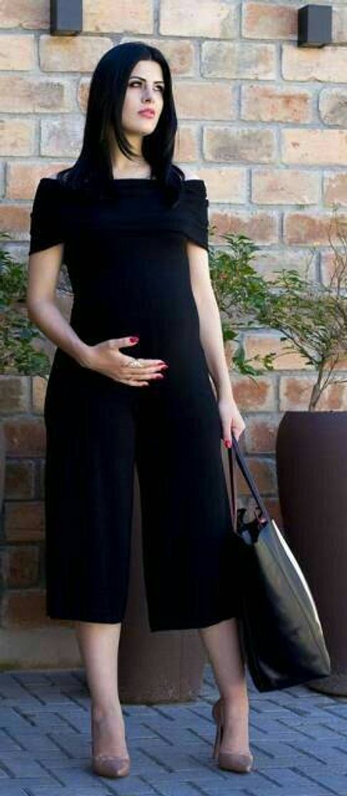 Fashion LOOK PRETO PARA GESTANTES❤