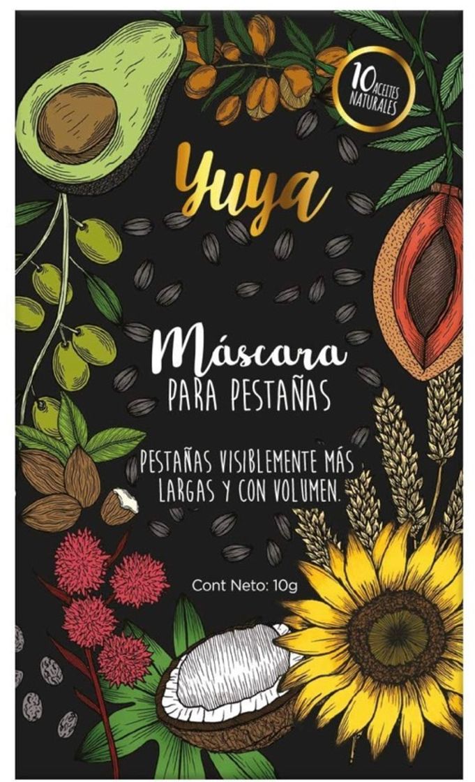 Social Yuya máscara pestañas 10 aceites