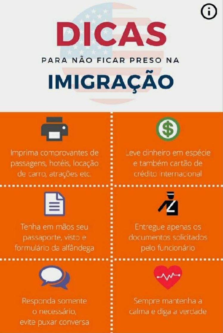 Fashion Dicas para imigração