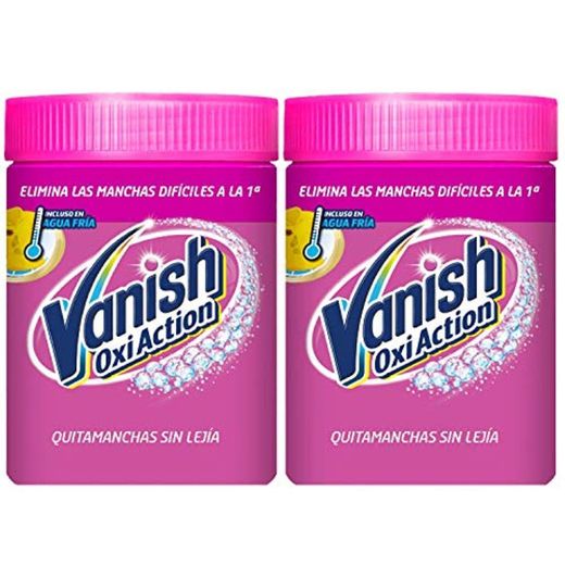 Vanish Oxi Action Quitamanchas Lavadora para Ropa Polvo