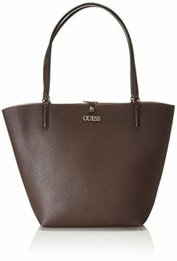 Guess - Alby, Bolsos totes Mujer, Beige