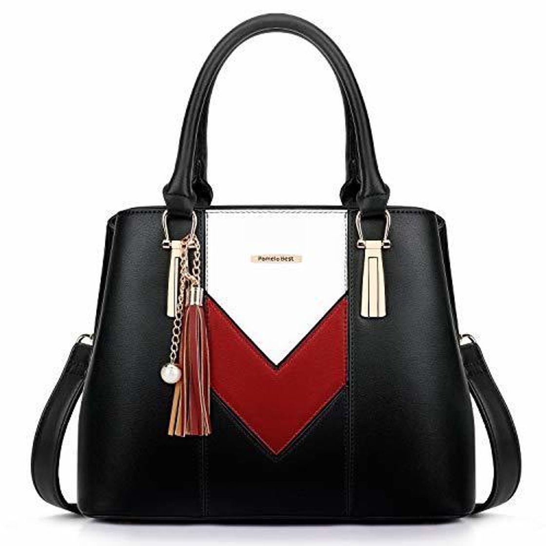 Social Pomelo Best Bolso de Mujer, Bolso señora Piel, Diseño Elegante en Forma