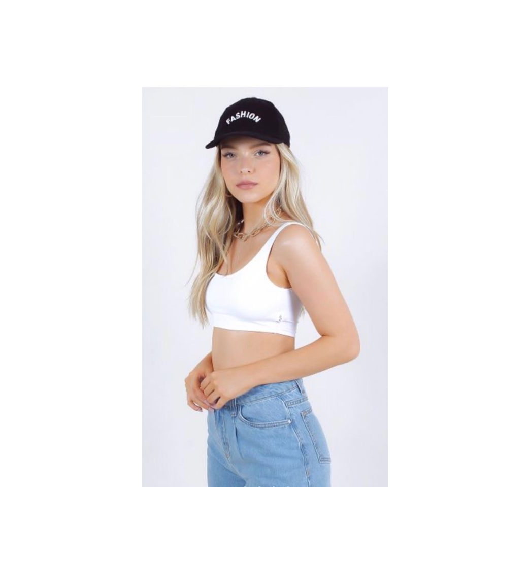 Social Top cropped gym branco – Fashion Closet 