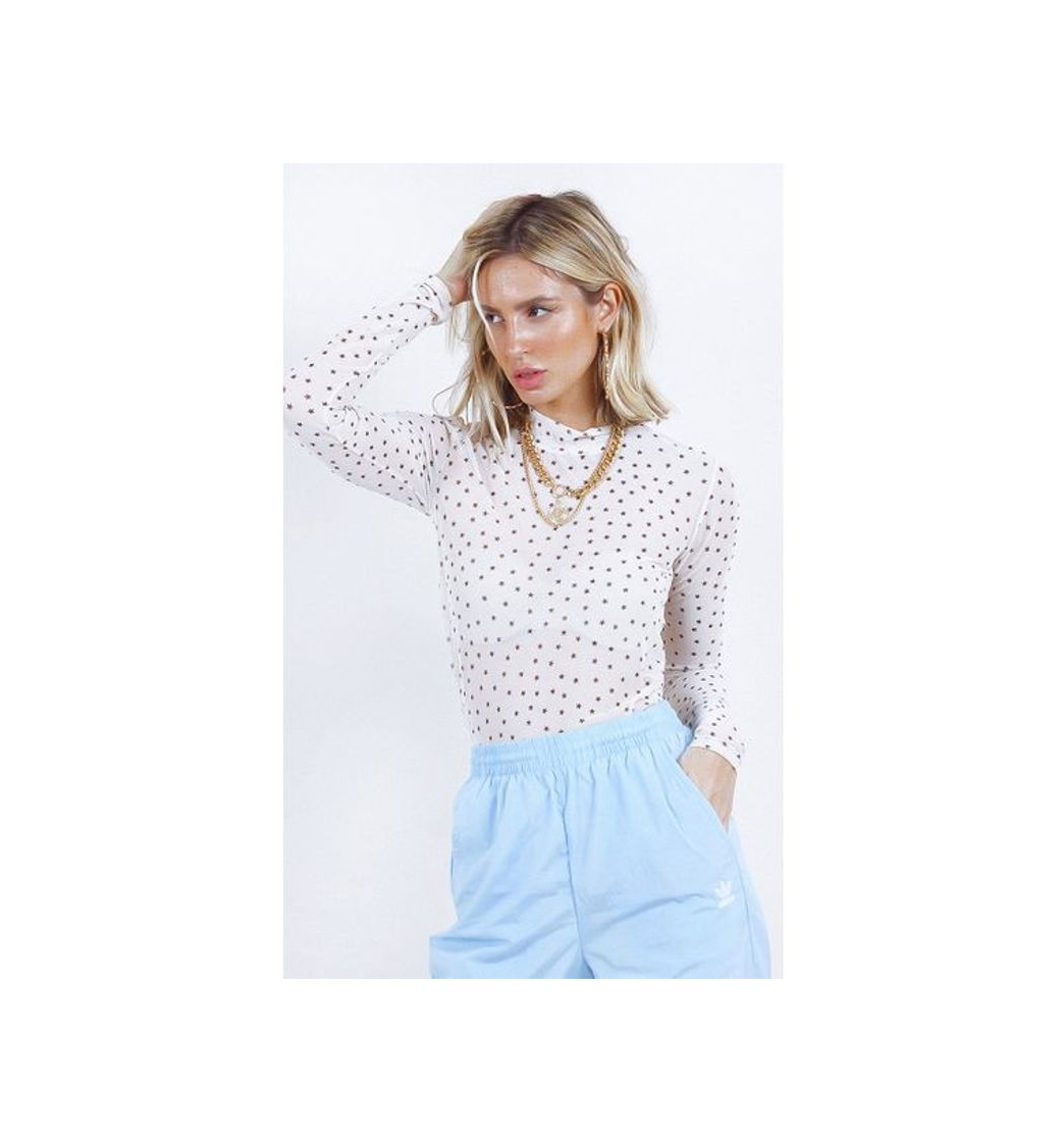 Social blusa manga longa off white