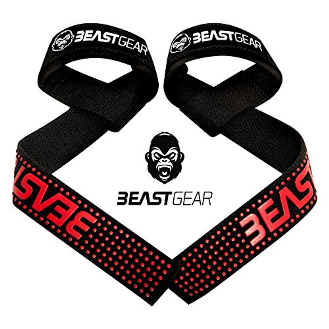 Fitness Correas Levantamiento de Pesas de Beast Gear