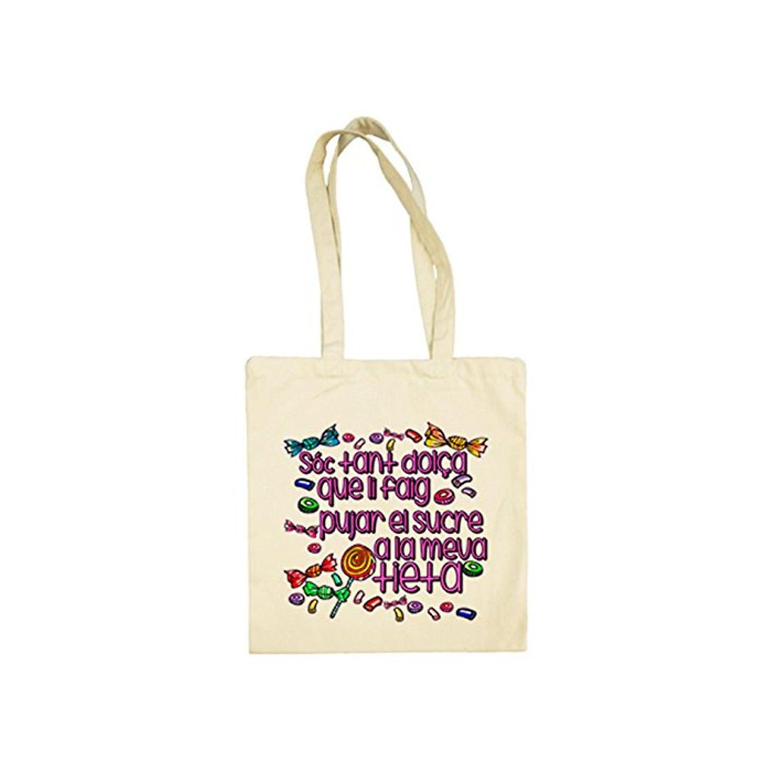 Fashion Diver Camisetas Bolsa de tela Sóc tant dolç que li faig pujar