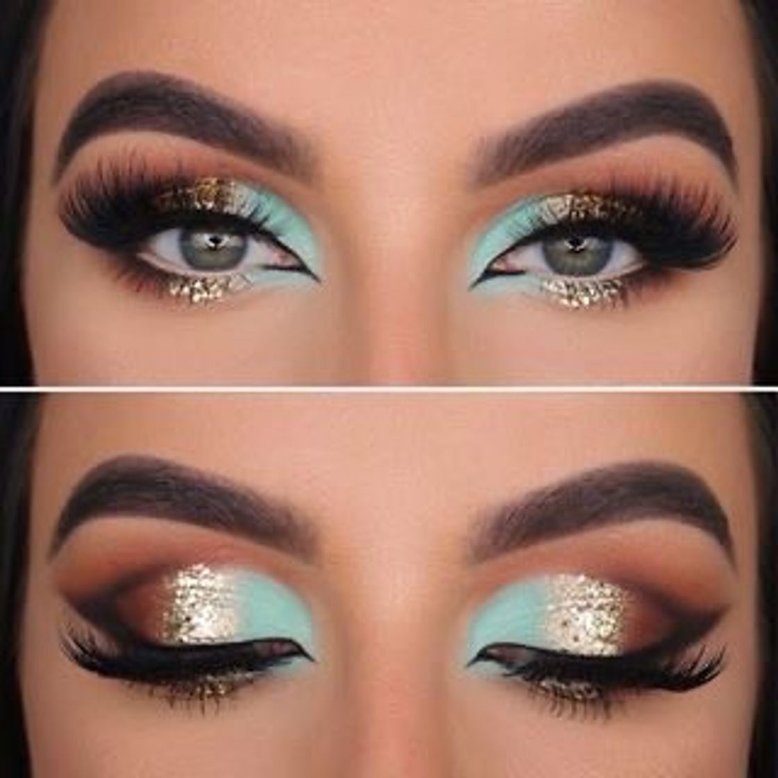 Fashion Discreet and colorful eyeshadow