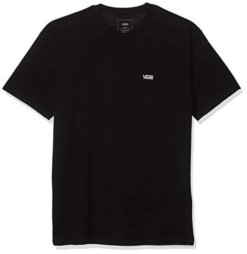 Vans Left Chest Logo tee Camiseta, Negro