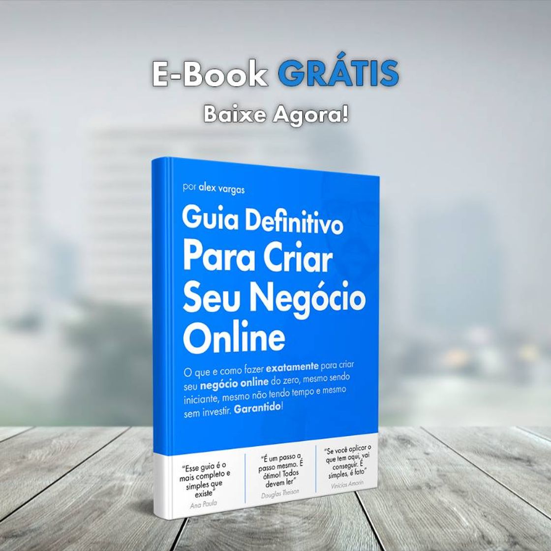 Moda Ebook Como Criar Negócio Online de Sucesso