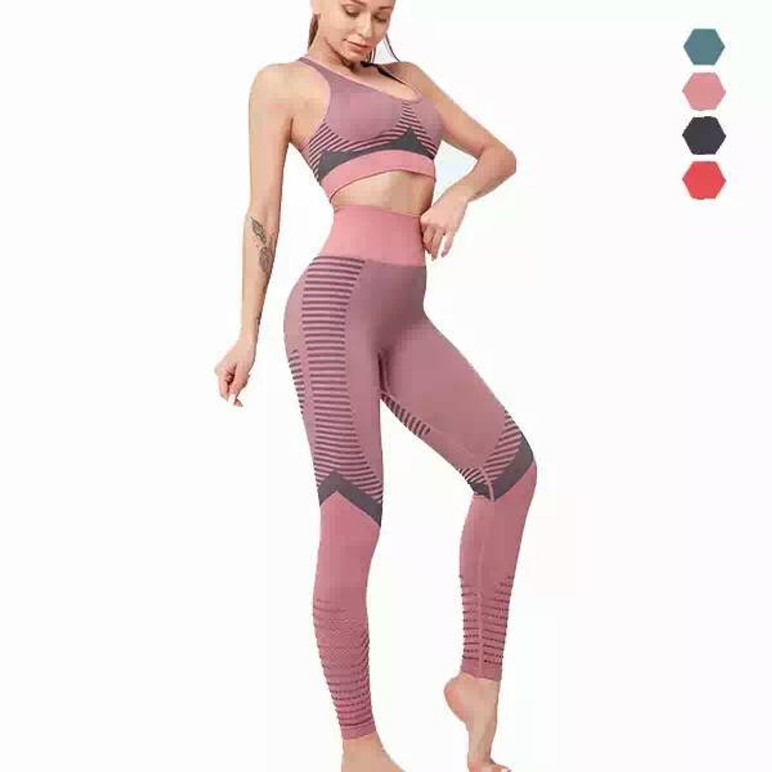 Fashion CRZ YOGA Mujer Naked Feeling Leggings Deportivas Cintura Alta Yoga Fitness Pantalones