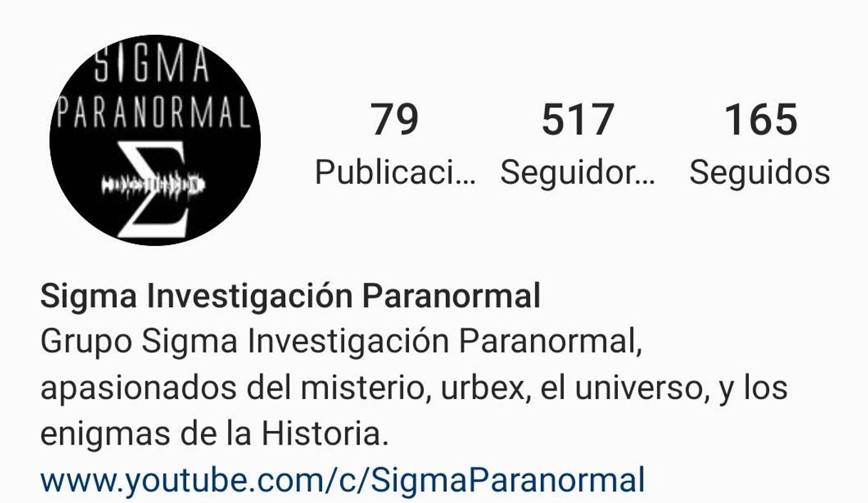 Social Sigma Paranormal