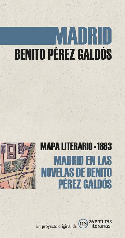 Productos Mapa literario del Madrid de Galdós 