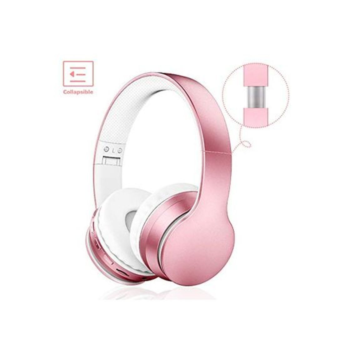 Electronic LOBKIN Auriculares Bluetooth 5.0 inalambricos de Diadema Cascos Plegables