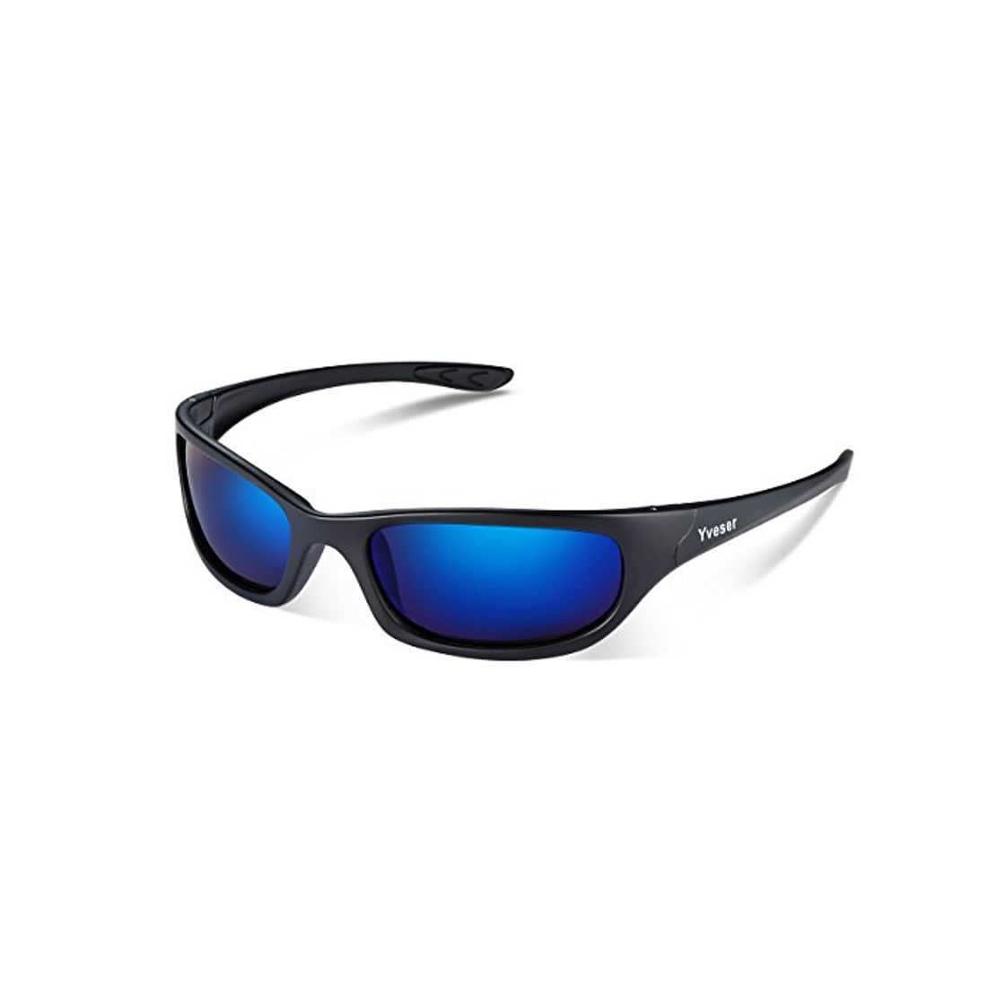 Yveser Hombre Gafas de Sol Deportivas polarizadas UV400 para béisbol, Atletismo, Ciclismo,