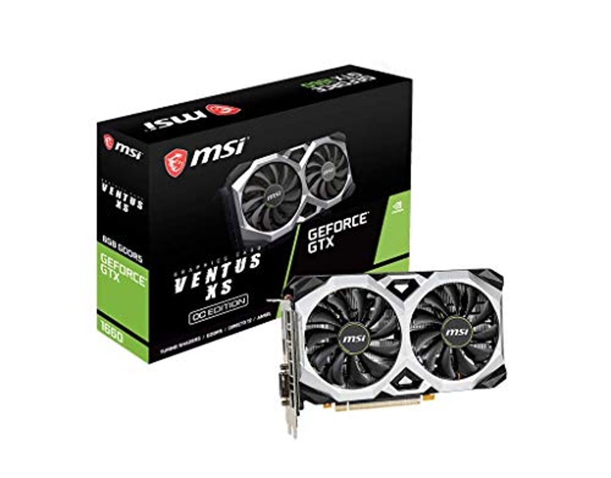 Electrónica MSI GeForce GTX 1660 Ventus XS 6g OC