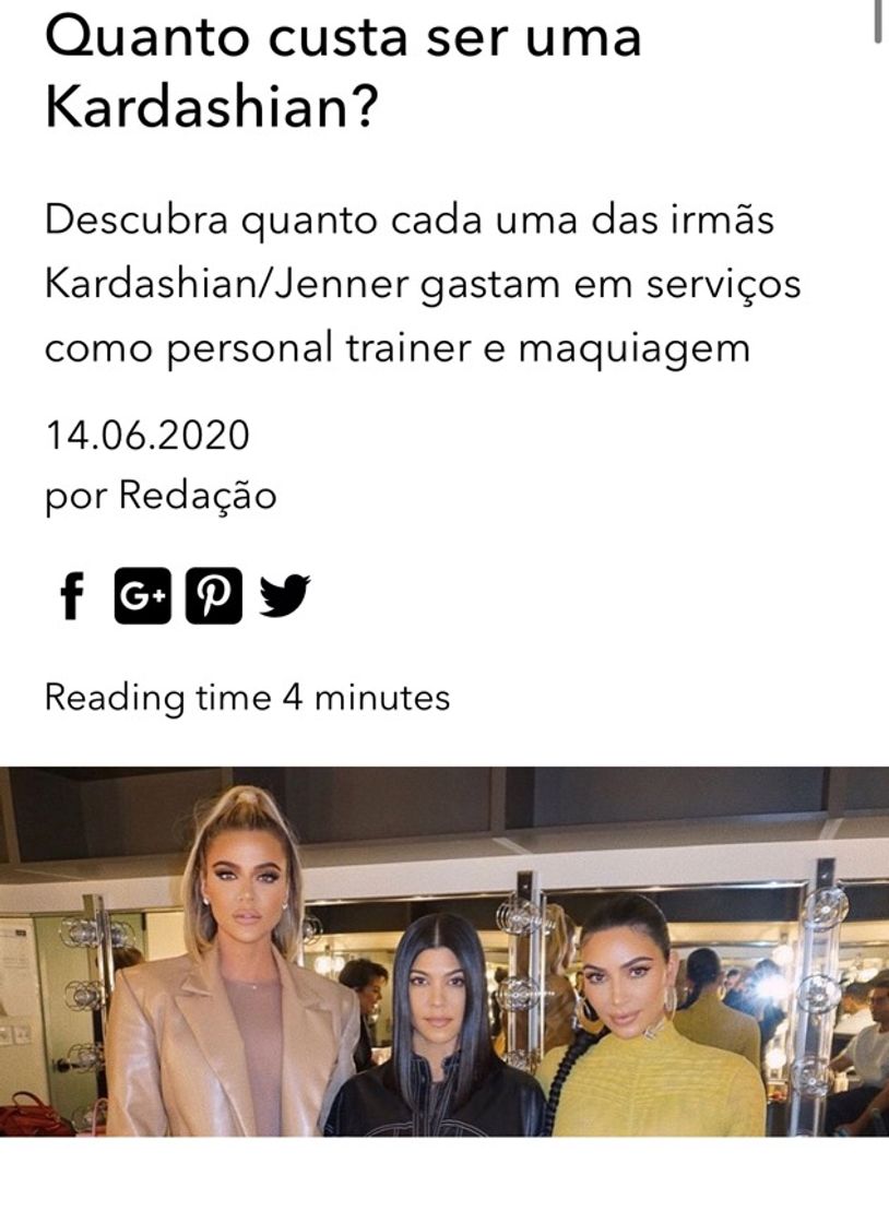 Moda Quanto custa ser uma Kardashian? - L'Officiel Brasil