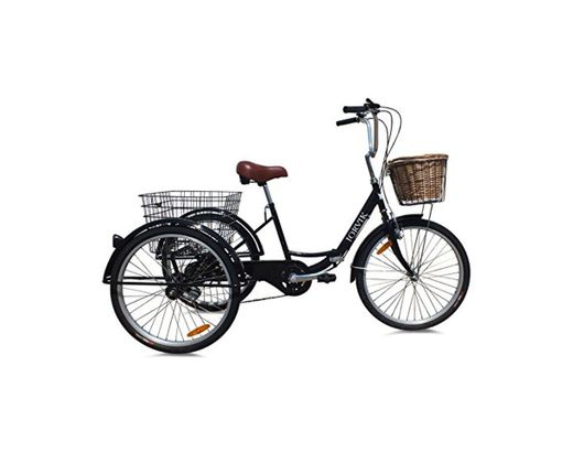 Triciclo plegable para adultos Jorvik de ciudad
