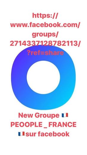New Groupe PEOOPLE _ FRANCE pour se retrouver entre Français