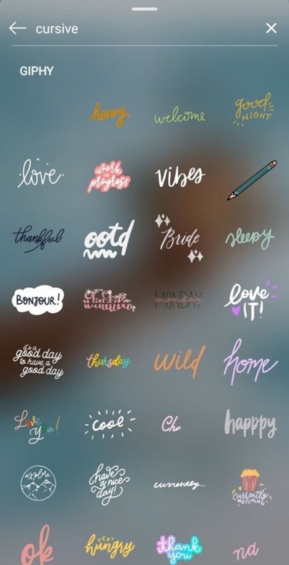 Social Gifs fofos para story’s 
