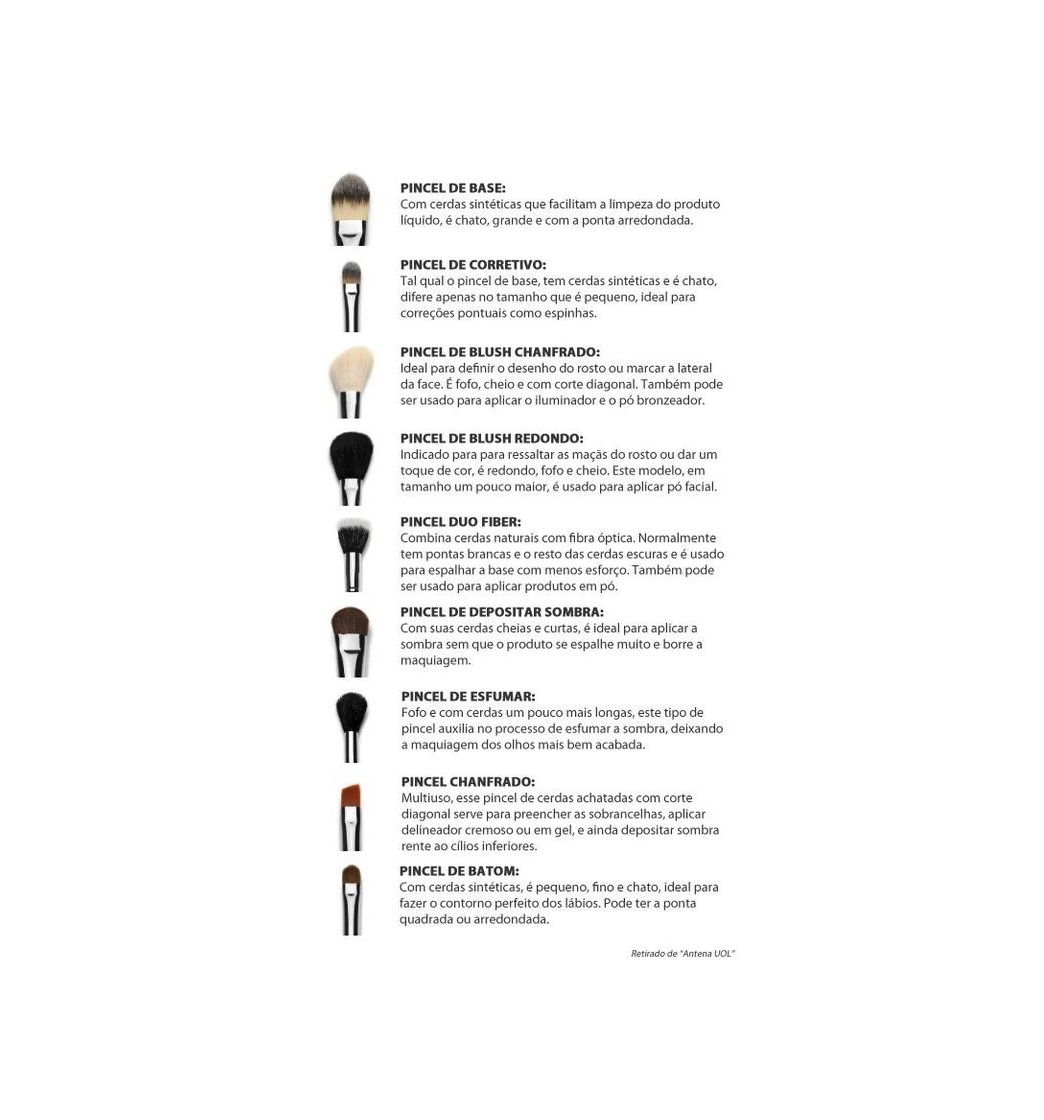 Social Dicas de pincéis 