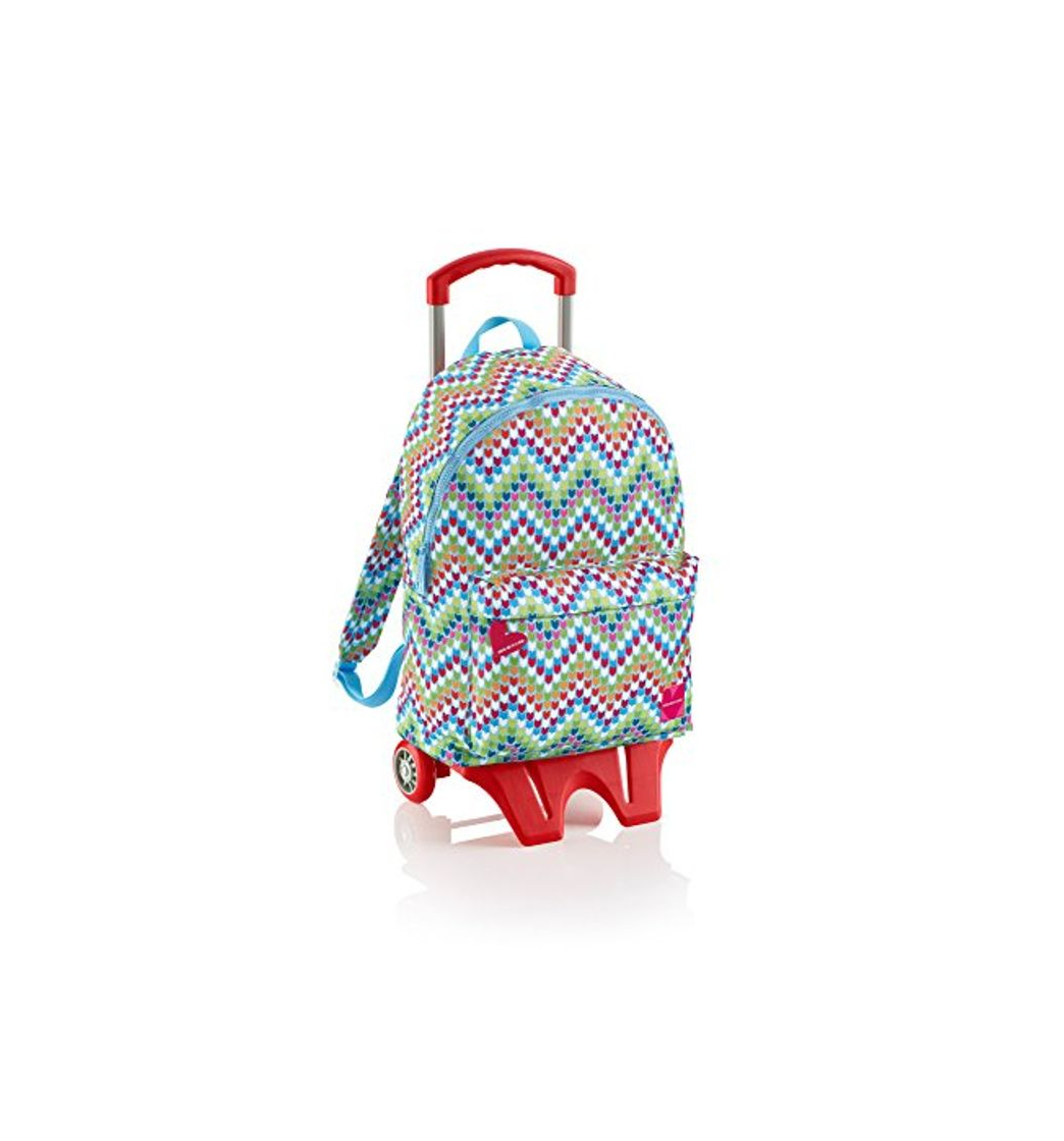 Moda Agatha Ruiz De La Prada 16605 Mochila Grande con Carro