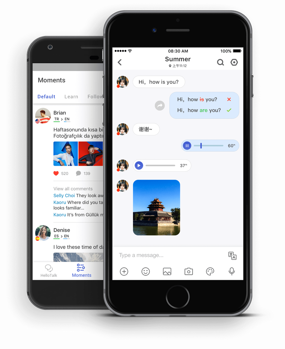 App HelloTalk - Language Learning