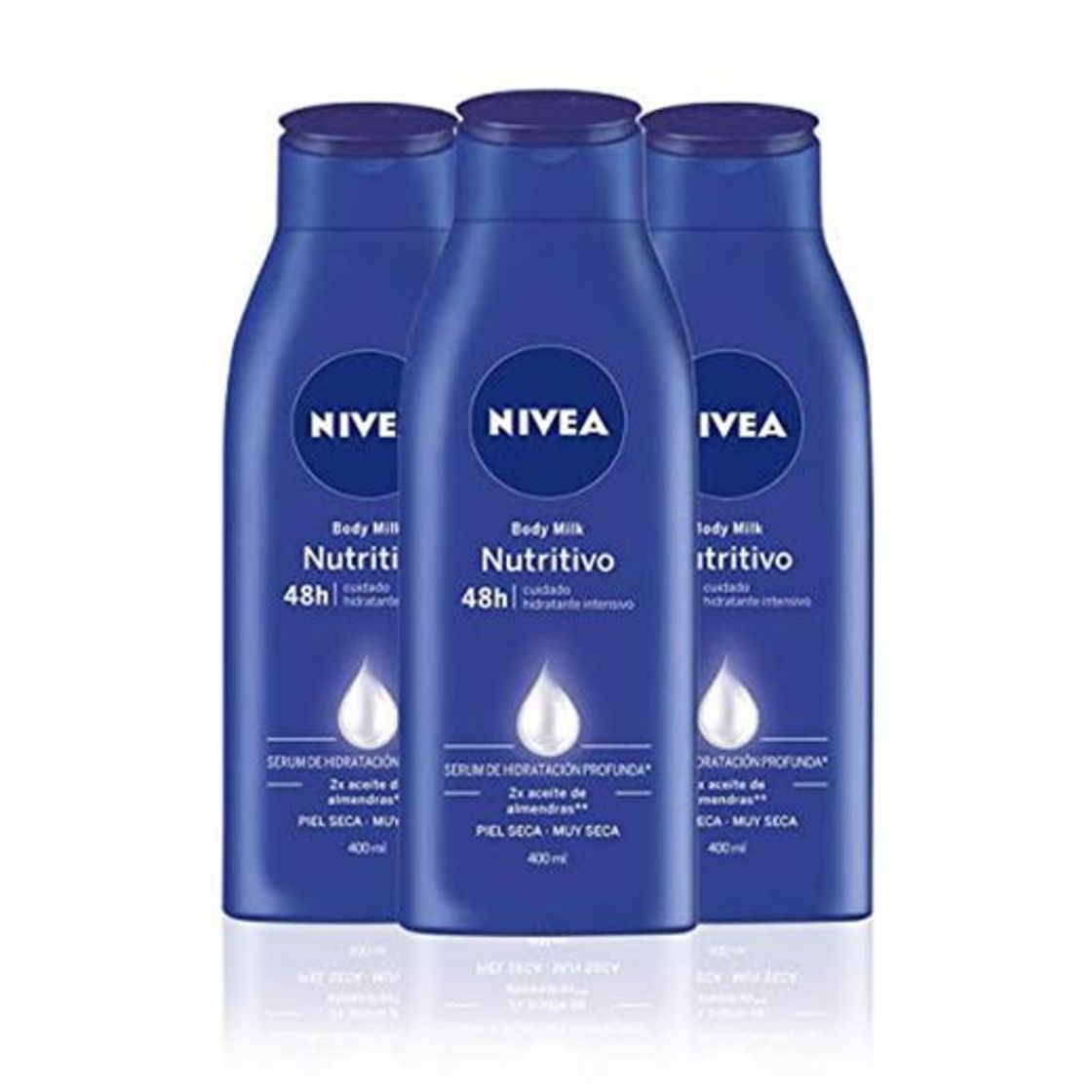 Product NIVEA Triplo Body Milk Nutritivo - Pack de 3 x 400 ml