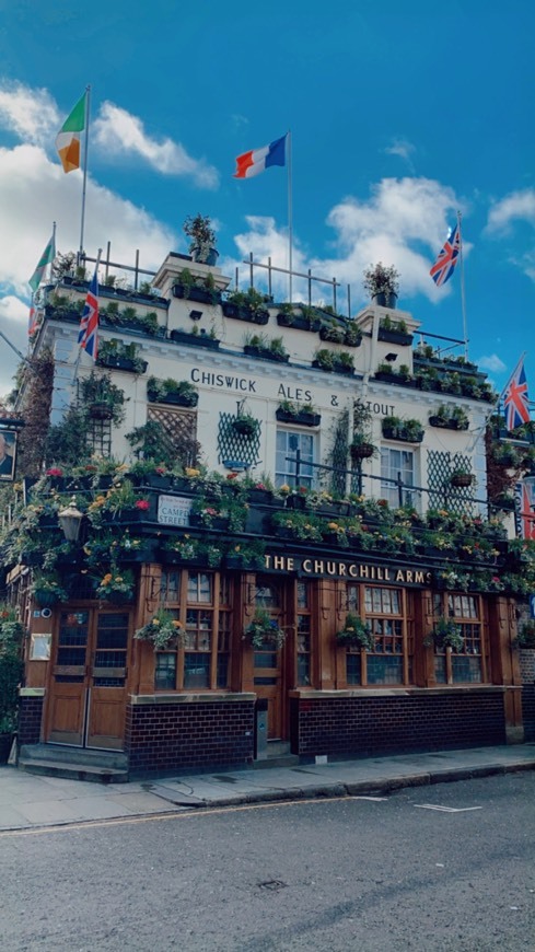 Restaurants The Churchill Arms