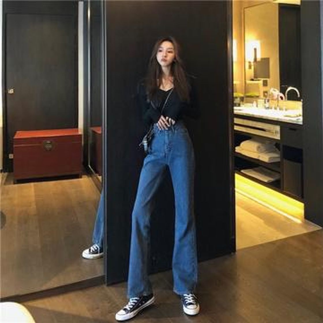 Social Bootcut High Waist Jeans