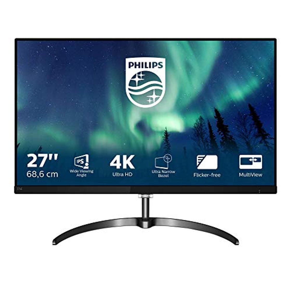 Electrónica Philips 276E8VJSB, Monitor Uhd 4K