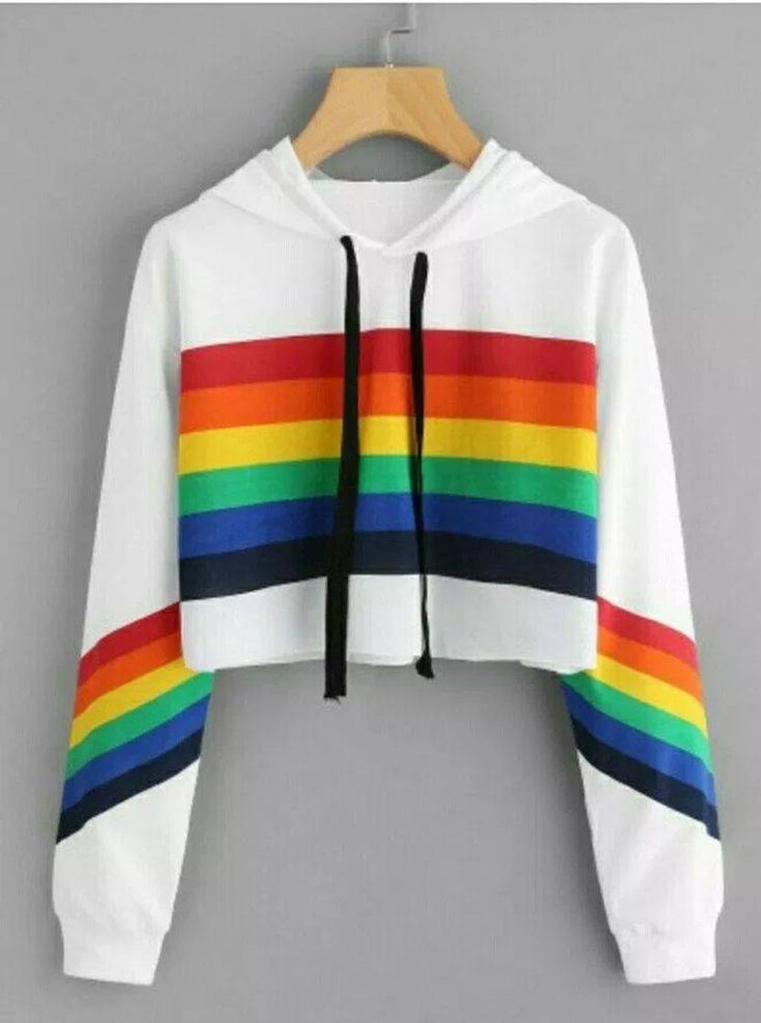 Moda Moletom Arco-íris🌈