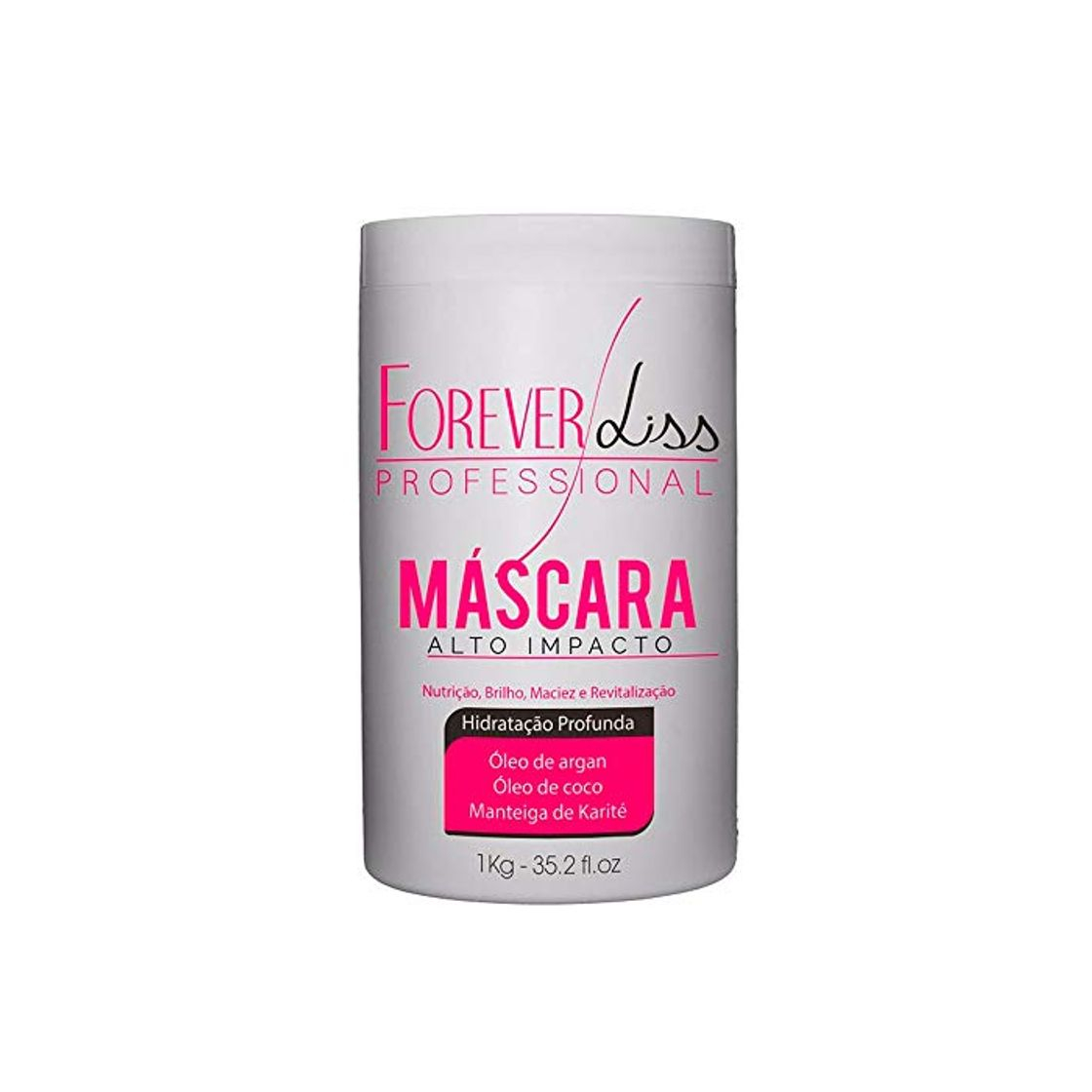 Social Forever Liss - Máscara de hidratación profunda para el cabello