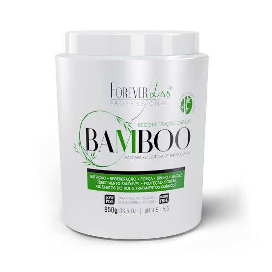 Fashion Máscara de Bamboo Regeneradora Forever Liss 950g - Forever Liss