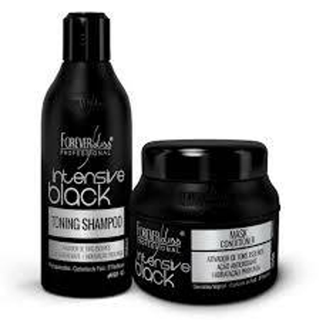 Fashion Kit Matizador de Cabelos Pretos Intensive Black Forever Liss