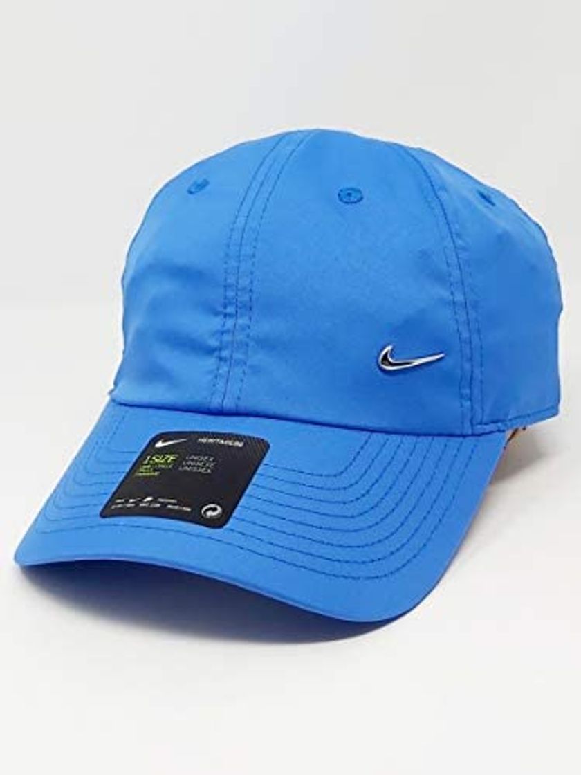 Social Nike U Nk H86 Cap Metal Swoosh Hat, Unisex Adulto, Negro
