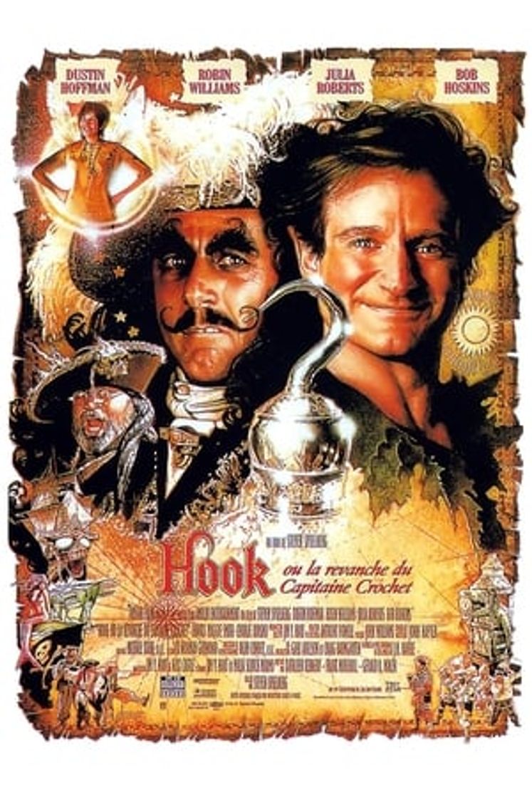 Película Hook (El capitán Garfio)