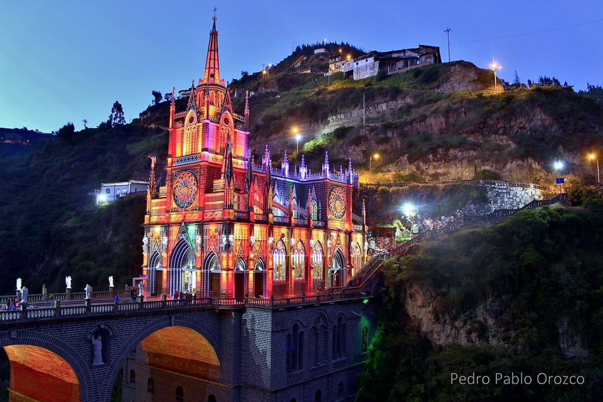 Lugar Santuario De Las Lajas