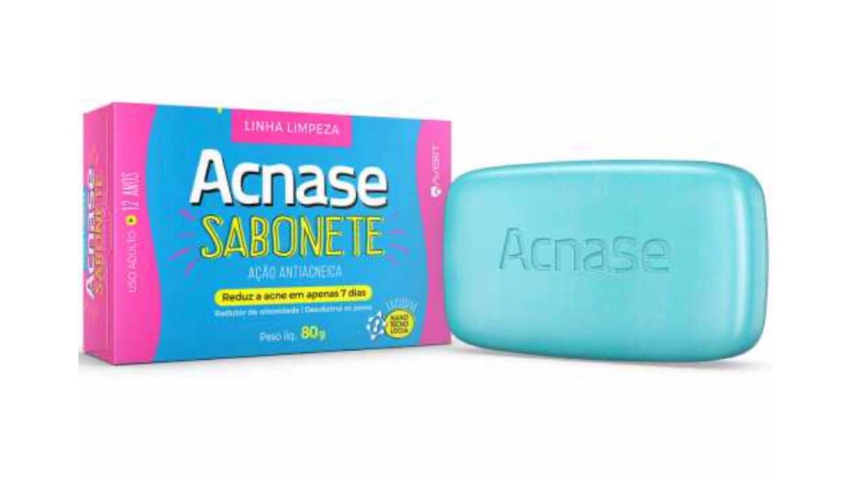 Fashion Sabonete Acnase Clean Antiacneico 